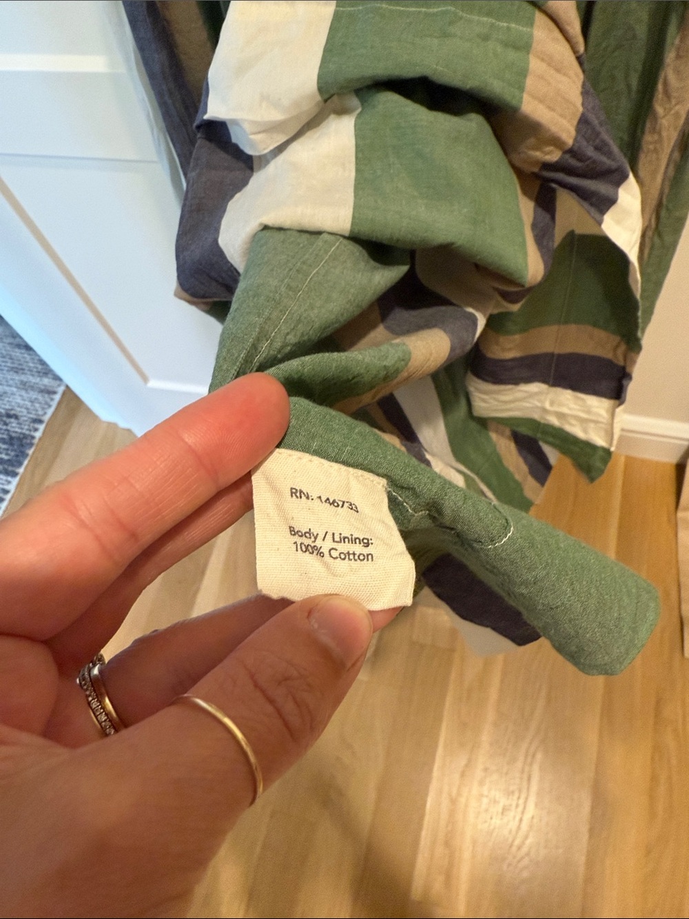 Mirth Green Striped Maxi Dress - Picture 8 of 8